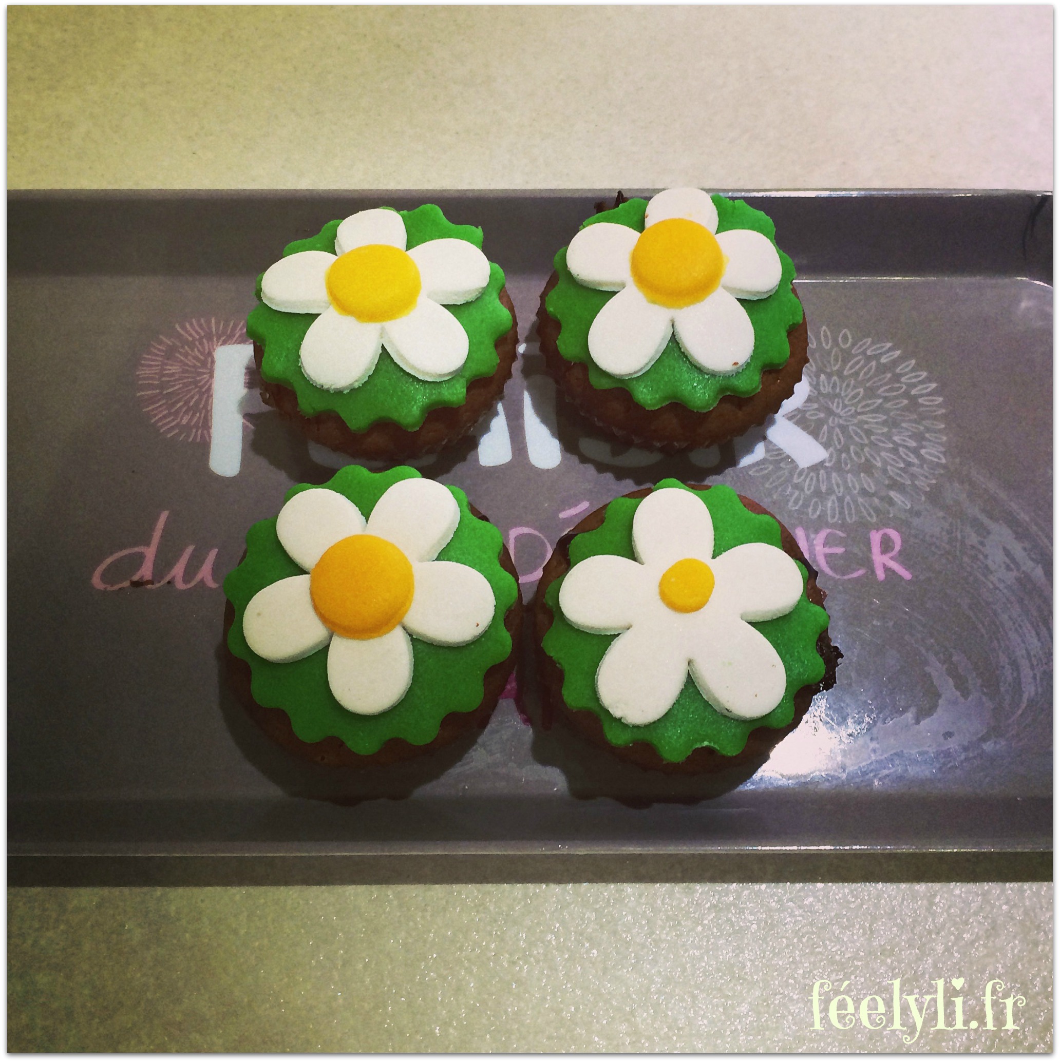 cup cakes fleur