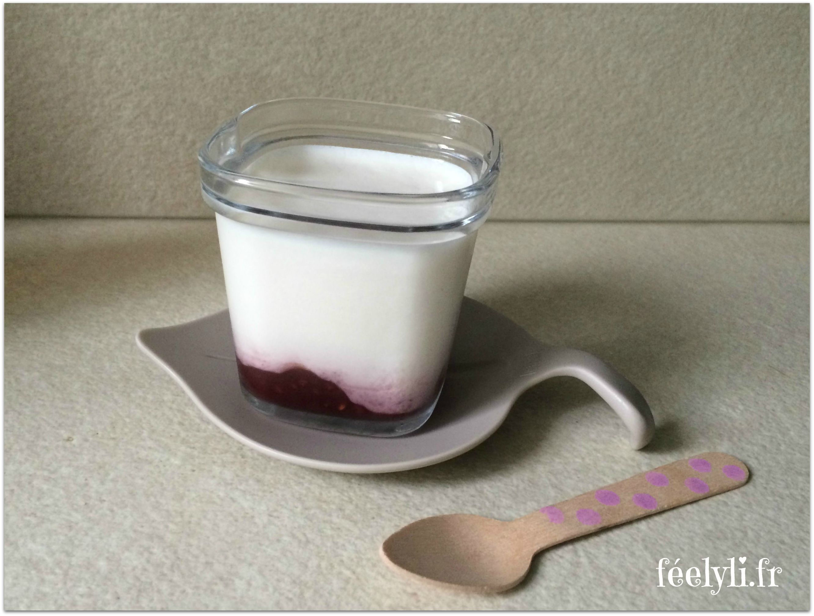 yaourt confiture de framboise multidelices