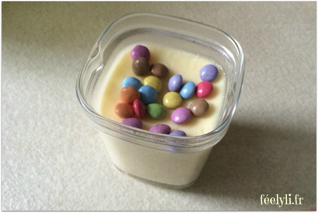 Crème aux oeufs aux Smarties à la Multidélices – féelyli